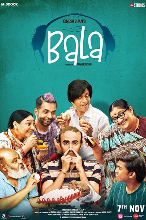  Bala (2019) Hindi Full Movie 480p [350MB] | 720p [1GB] | 1080p [1.5GB]