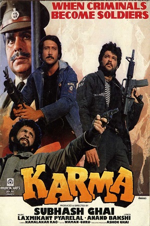  Karma (1986) Hindi Full Movie 480p [500MB] | 720p [1.3GB]