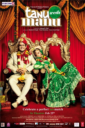  Tanu Weds Manu (2011) Hindi Full Movie 480p [350MB] | 720p [900MB] | 1080p [3GB]